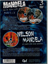 Cargar imagen en el visor de la galería, Pack Mandela hijo de Africa, padre de Africa (3 DVD Nuevo)