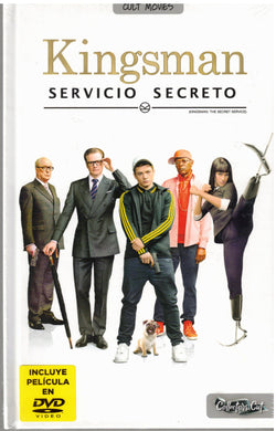 Kingsman Servicio secreto Collector's Cut, DVD + Libro 36 pag. Nuevo)