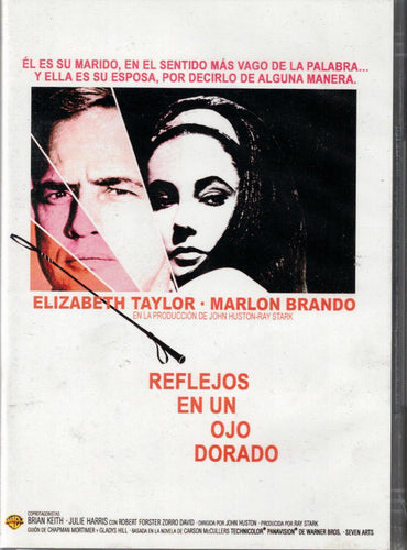 Reflejos en un ojo dorado (Reflections in a Golden Eye) (DVD Nuevo)