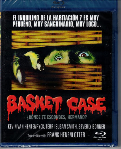 Basket Case ¿Dónde te escondes, hermano? (Bluray Nuevo)