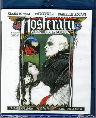 Nosferatu, vampiro de la noche (Nosferatu: Phantom der Nacht) (Edición Especial 2 Bluray)