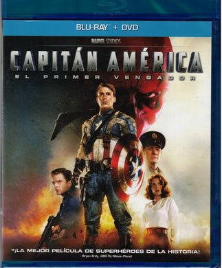 Capitan America : El primer vengador (Bluray + DVD Nuevo)
