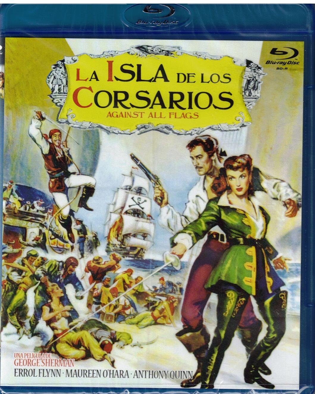 La isla de los corsarios (Against All Flags) (Bluray Nuevo)