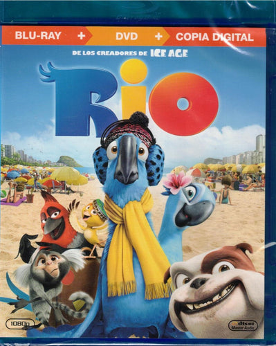 Rio (Bluray + DVD + Copia digital Nuevo)