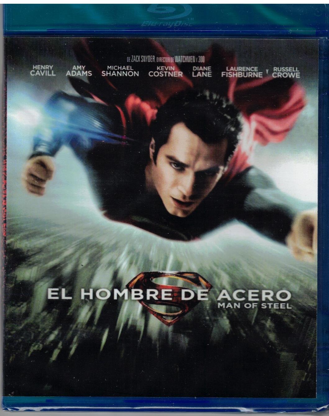 El hombre de acero (V.O. Inglés) (Man of Steel) (Bluray Nuevo)
