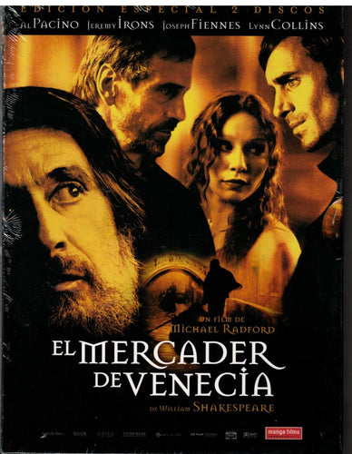 El mercader de Venecia (The Merchant of Venice) - Edición Especial 2 discos (DVD Nuevo)