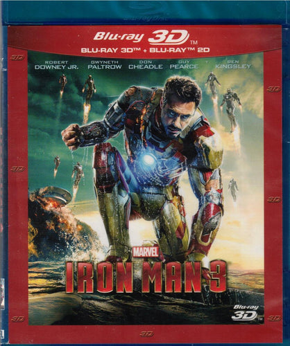 Iron Man 3 (Bluray Nuevo 3D + 2D)