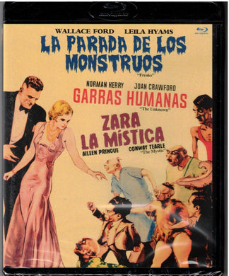 La parada de los monstruos + Garras humanas + Zara la misticia (Bluray Nuevo)