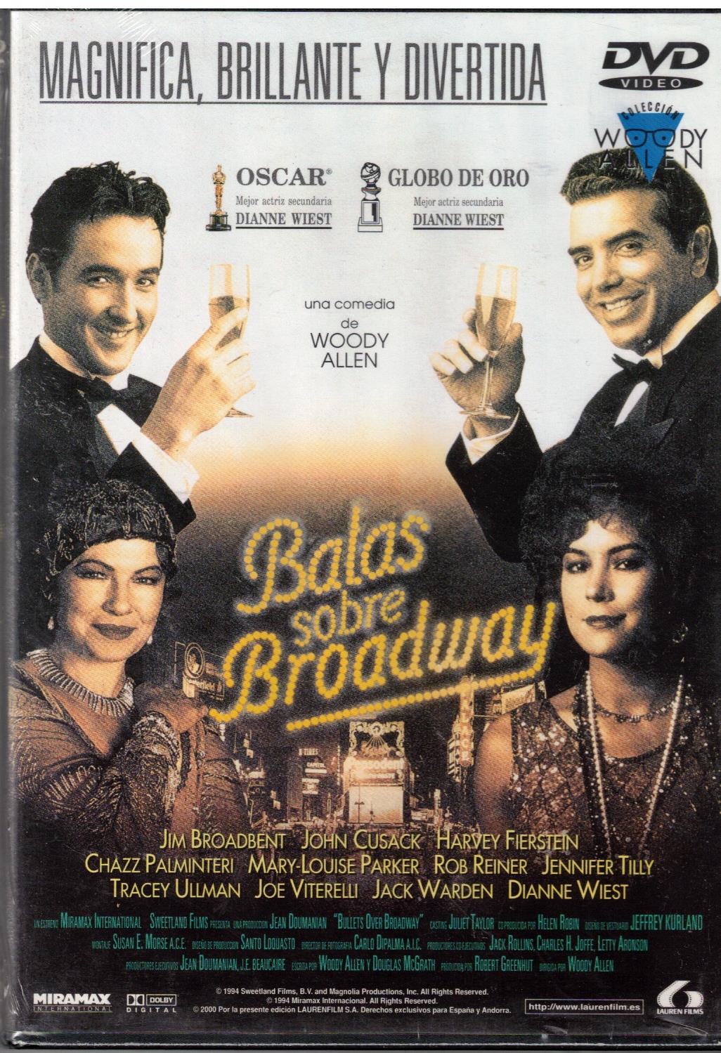 Balas sobre Broadway (DVD Nuevo)