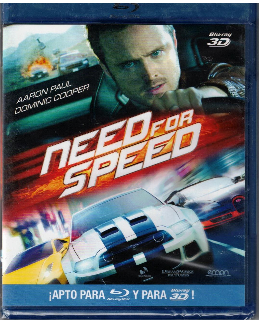 Need for Speed (Bluray Nuevo)
