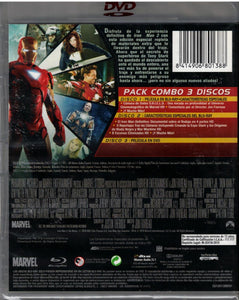 Iron Man 2 (Bluray  + DVD Nuevo)