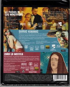 La parada de los monstruos + Garras humanas + Zara la misticia (Bluray Nuevo)