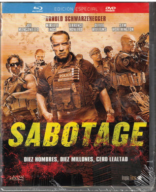 Sabotage (Edición Especial Bluray + DVD Nuevo)