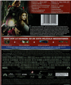 Thor Edición 3D Limitada  (Bluray 3D + Blu Ray + DVD Nuevo)