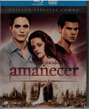Cargar imagen en el visor de la galería, La saga Crepúsculo: Amanecer - Parte 1 ( Ed. Especial Caja Metálica Bluray + DVD Nuevo)