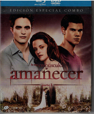 La saga Crepúsculo: Amanecer - Parte 1 ( Ed. Especial Caja Metálica Bluray + DVD Nuevo)