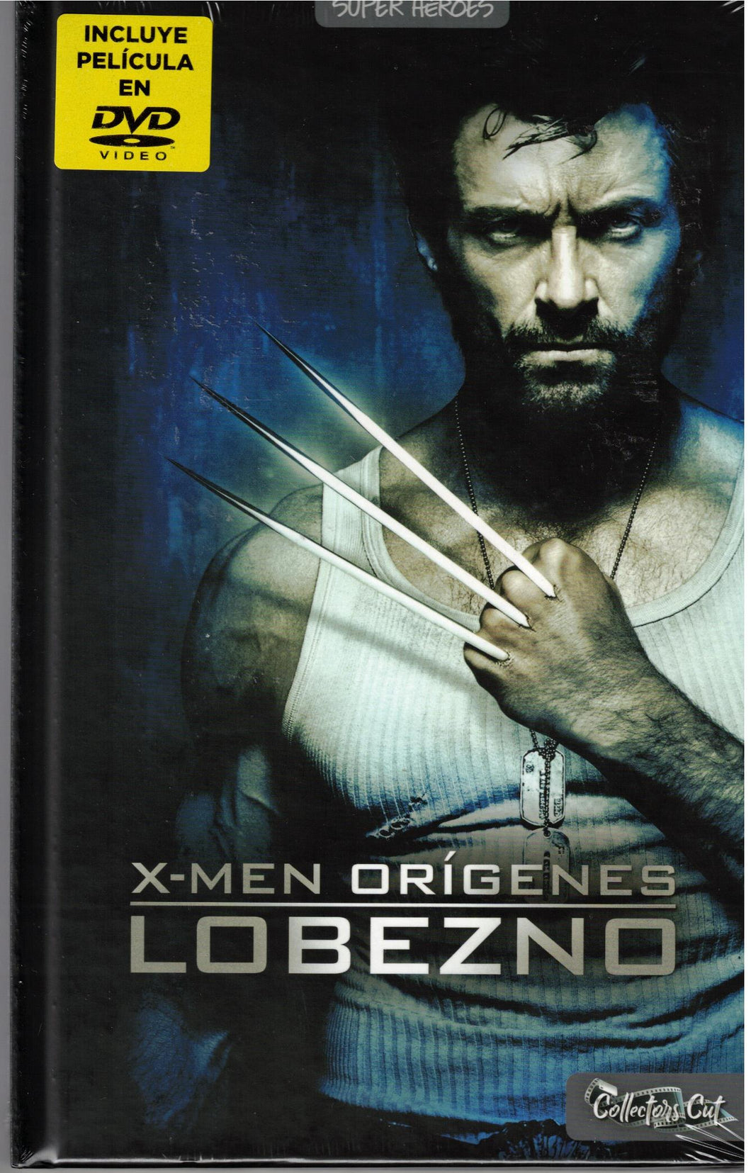X-Men Origenes Lobezno (Collector's Cut, DVD + Libro 36 pag. Nuevo)