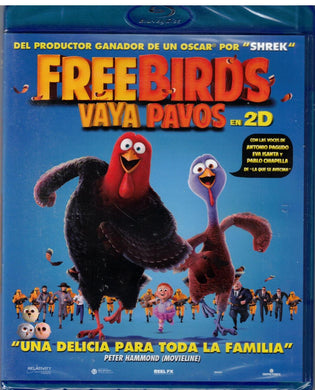 Free Birds (Vaya pavos) (Bluray Nuevo)