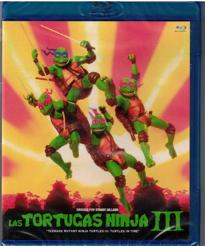 Las tortugas ninja III (Teenage Mutant Ninja Turtles III: Turtles in Time) (Bluray Nuevo)