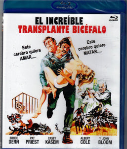 El increíble transplante bicefalo (The Incredible 2-Headed Transplant) (Bluray Nuevo)