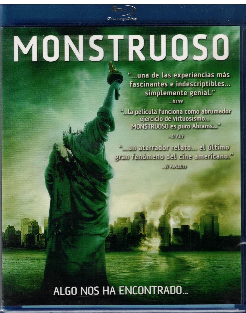 Monstruoso (Cloverfield) (Bluray Nuevo)