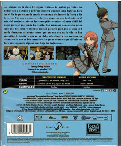 Assassination Classroom - Primera Temporada, Parte 2 Ep. 12-22 (Bluray Nuevo)