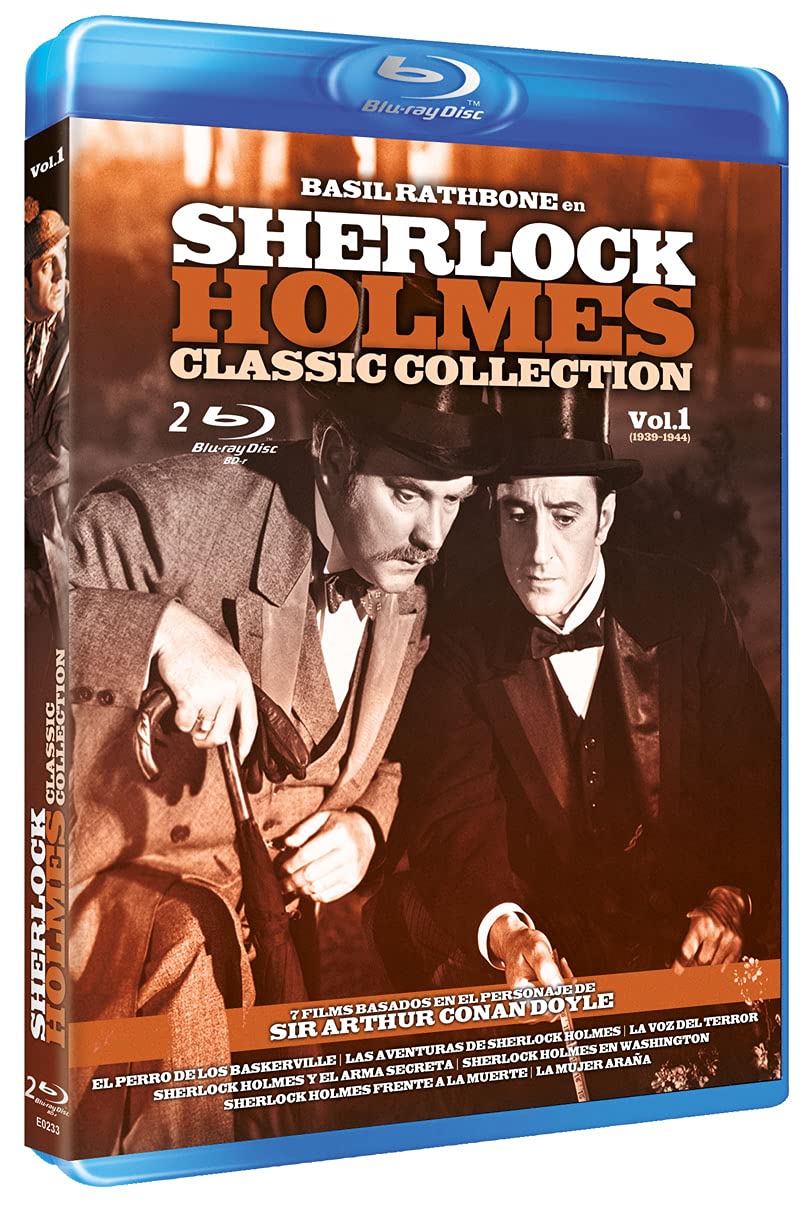 Sherlock Holmes Classic Collection Vol. 1 (2 Bluray Nuevo)