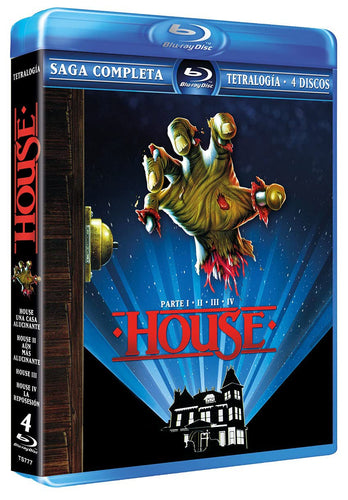 House (Saga Completa - Tetralogía 4 discos) (Bluray Nuevo)