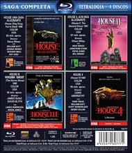Cargar imagen en el visor de la galería, House (Saga Completa - Tetralogía 4 discos) (Bluray Nuevo)