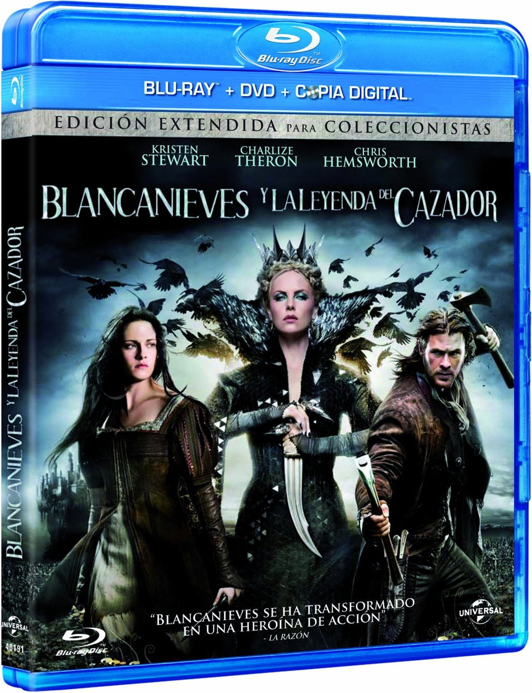 Blancanieves y la leyenda del cazador (Bluray Nuevo)