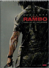Cargar imagen en el visor de la galería, John Rambo - Vuelta al infierno (Ed. Especial Coleccionista, Caja metálica 2 DVD Nuevo)