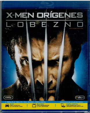 X-Men Origenes Lobezno (Bluray + DVD + Copia digital Nuevo)