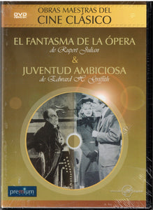 El fantasma de la opera + Juventud ambiciosa (DVD Nuevo)