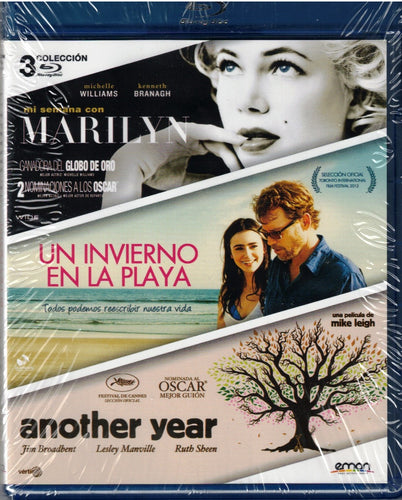 Pack Mi semana con Marilyn - Un invierno en la playa - Another Year (Bluray Nuevo)