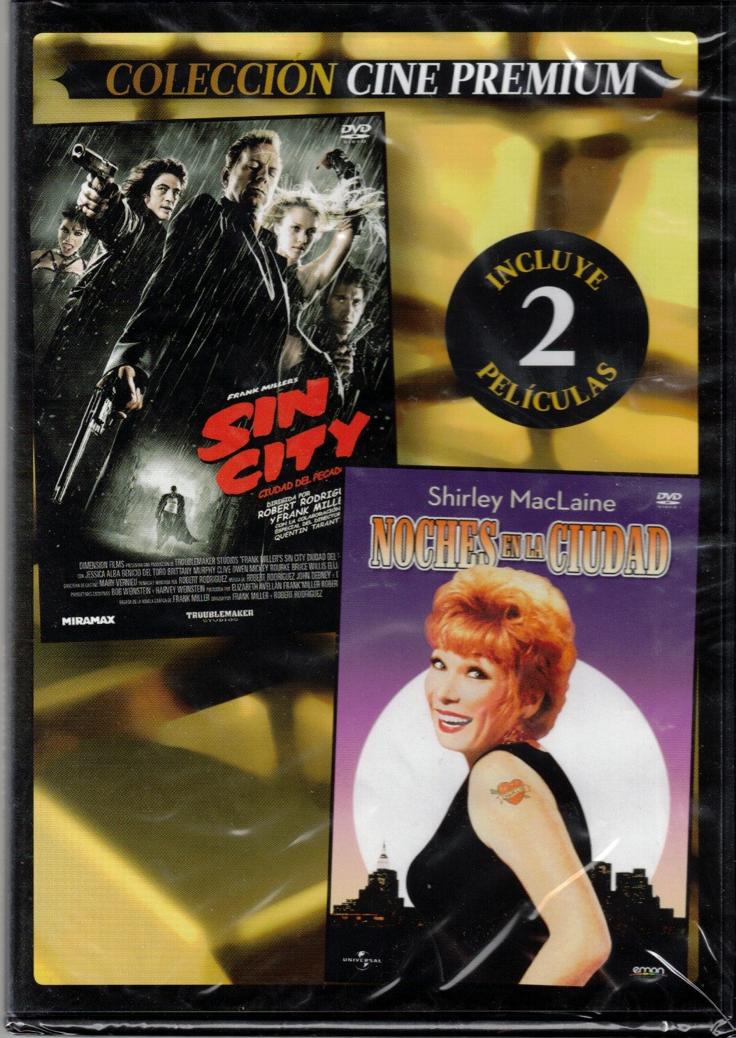 Sin City + Noches en la ciudad (DVD Caja Slim Nuevo)