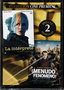La interprete + Menudo fenomeno (DVD Caja Slim Nuevo)