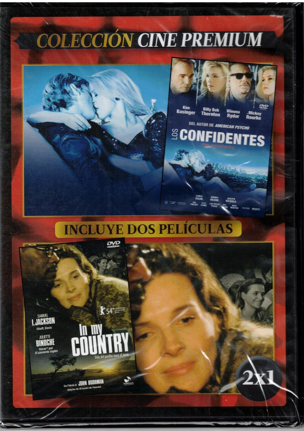 Los confidentes + In my country (DVD Caja Slim Nuevo)