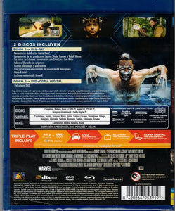 X-Men Origenes Lobezno (Bluray + DVD + Copia digital Nuevo)