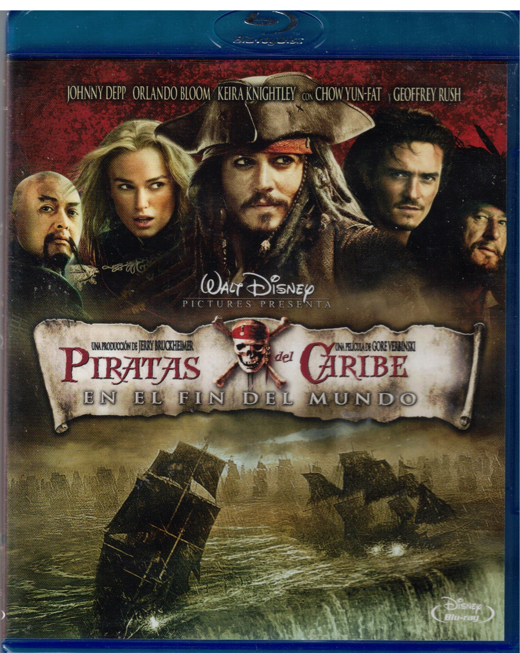 Piratas del Caribe: En el fin del mundo (Pirates of the Caribbean: At World's End) (Bluray Nuevo)