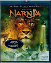 Cargar imagen en el visor de la galería, Las cronicas de Narnia El leon, la bruja y el armario (Narnia: The Lion, The Witch and the Wardrobe) (2 Bluray Nuevo)