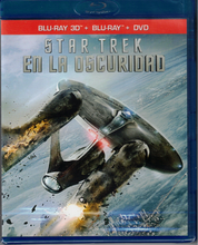 Cargar imagen en el visor de la galería, Star Trek - En la oscuridad (Bluray 3D + Bluray + DVD Nuevo)