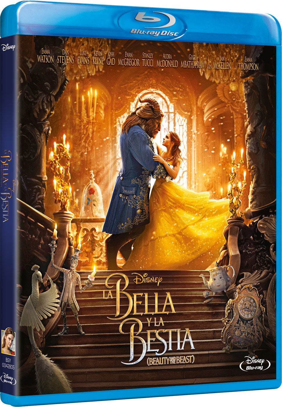 La bella y la bestia (La bella y la bestia 2017 - Disney) (Bluray Nuevo)
