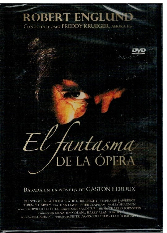 El fantasma de la ópera (DVD Nuevo)