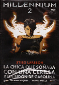Millennium 2: La chica que soñaba con una cerilla y un bidón de gasolina (DVD Nuevo)