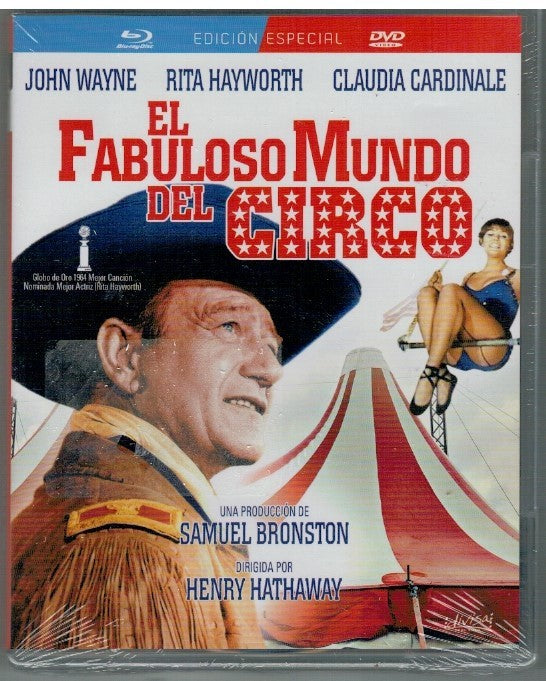 El fabuloso mundo del circo (Edición Especial B-R + DVD) (Bluray Nuevo)