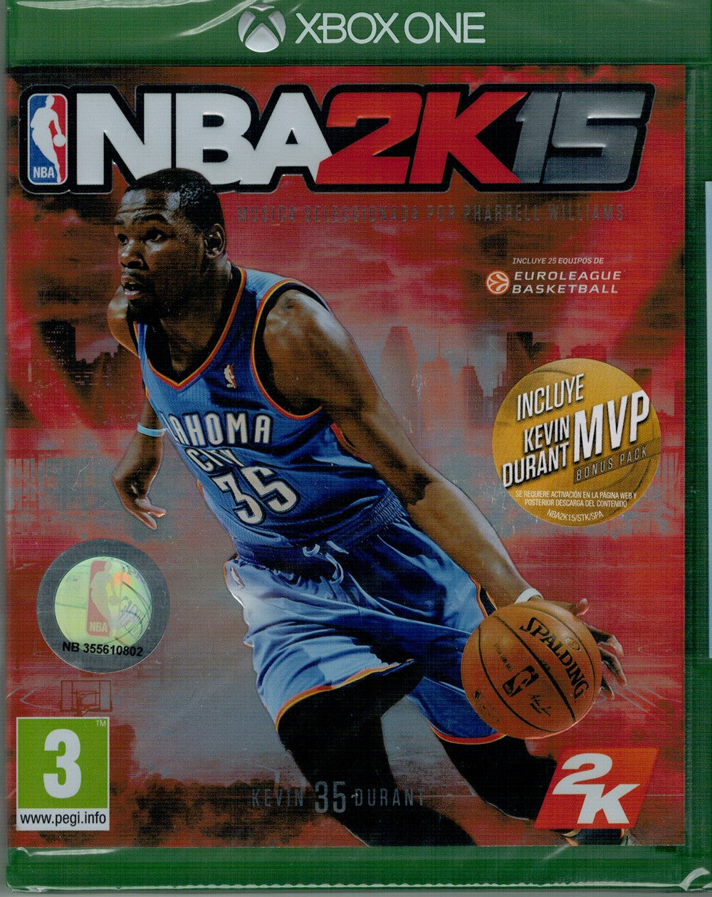 NBA 2K15  (Xbox ONE  Nuevo)
