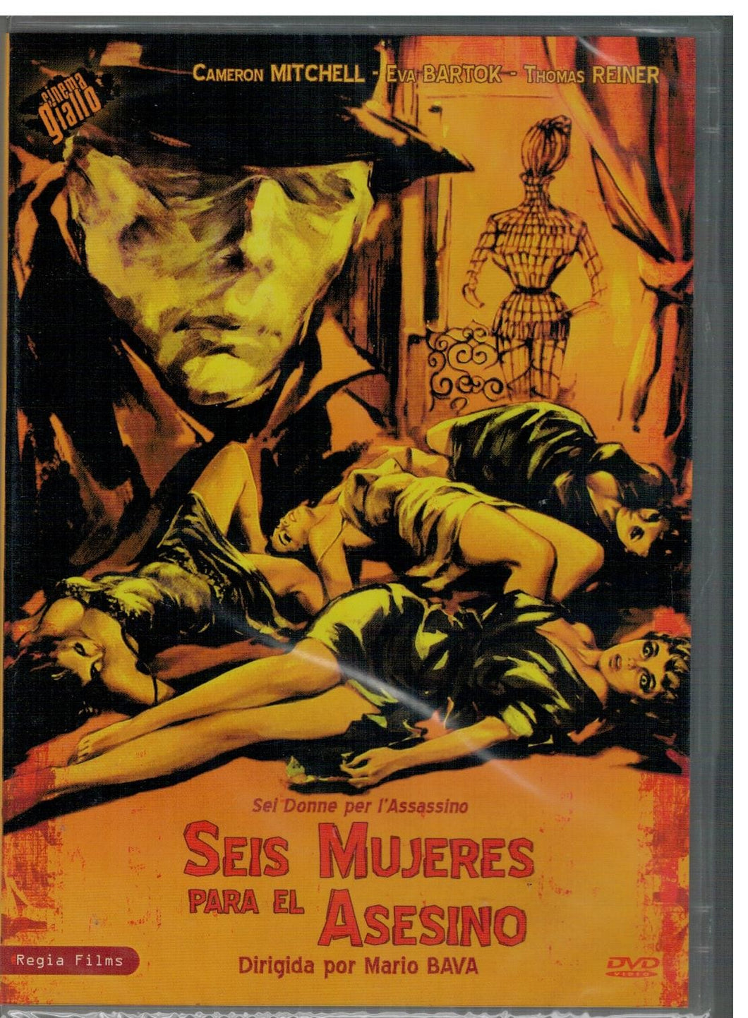 Seis mujeres para el asesino (Sei donne per l'assassino)  (DVD Nuevo)