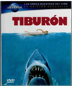 Tiburón (Jaws)  (DVD + Libro Edición Exclusiva - Nuevo)