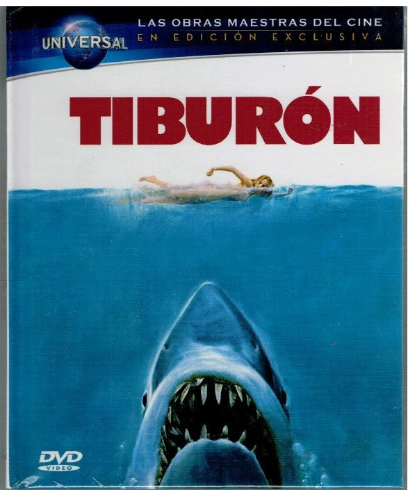 Tiburón (Jaws)  (DVD + Libro Edición Exclusiva - Nuevo)