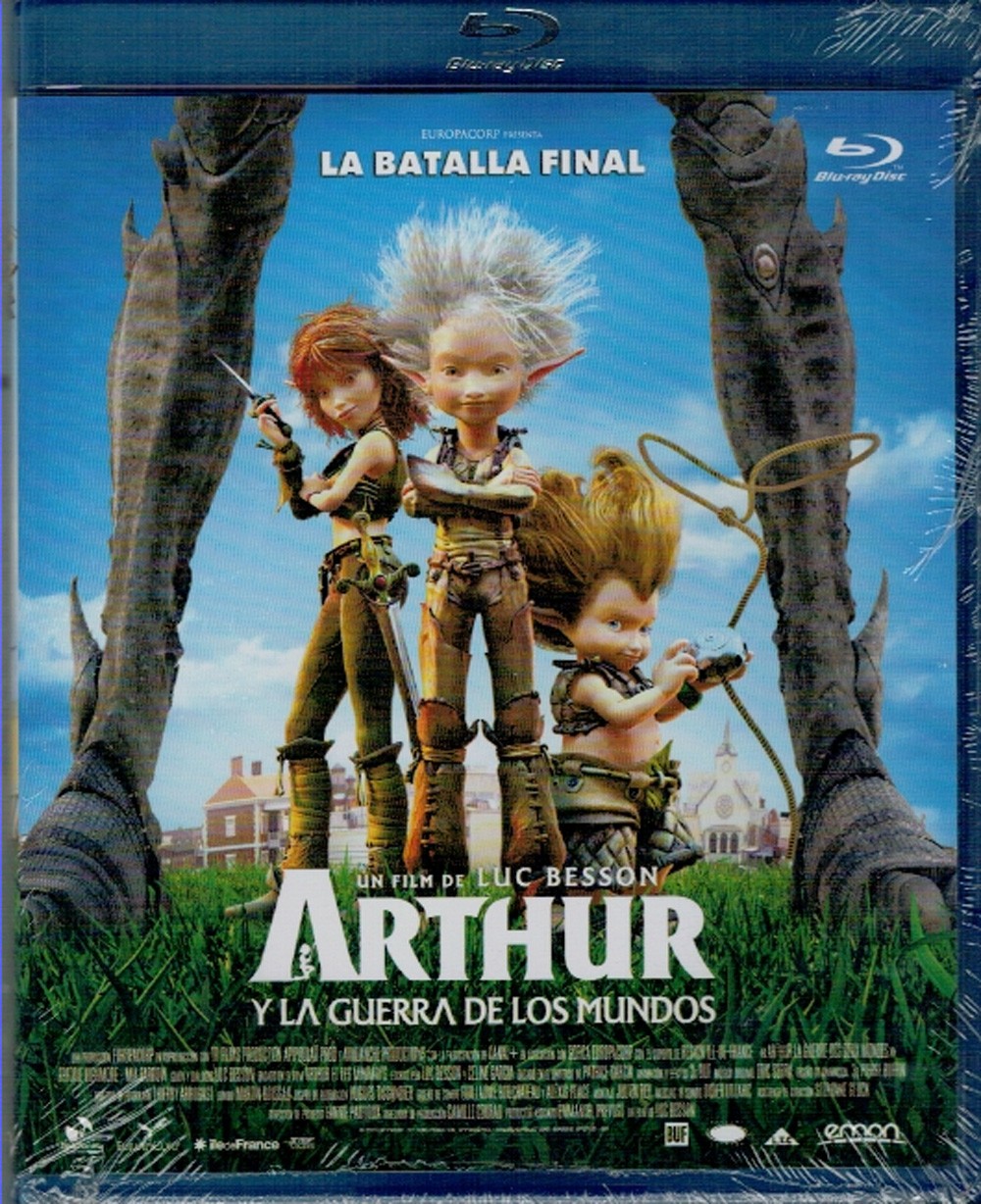 Arthur La guerra de los mundos (Bluray Nuevo)